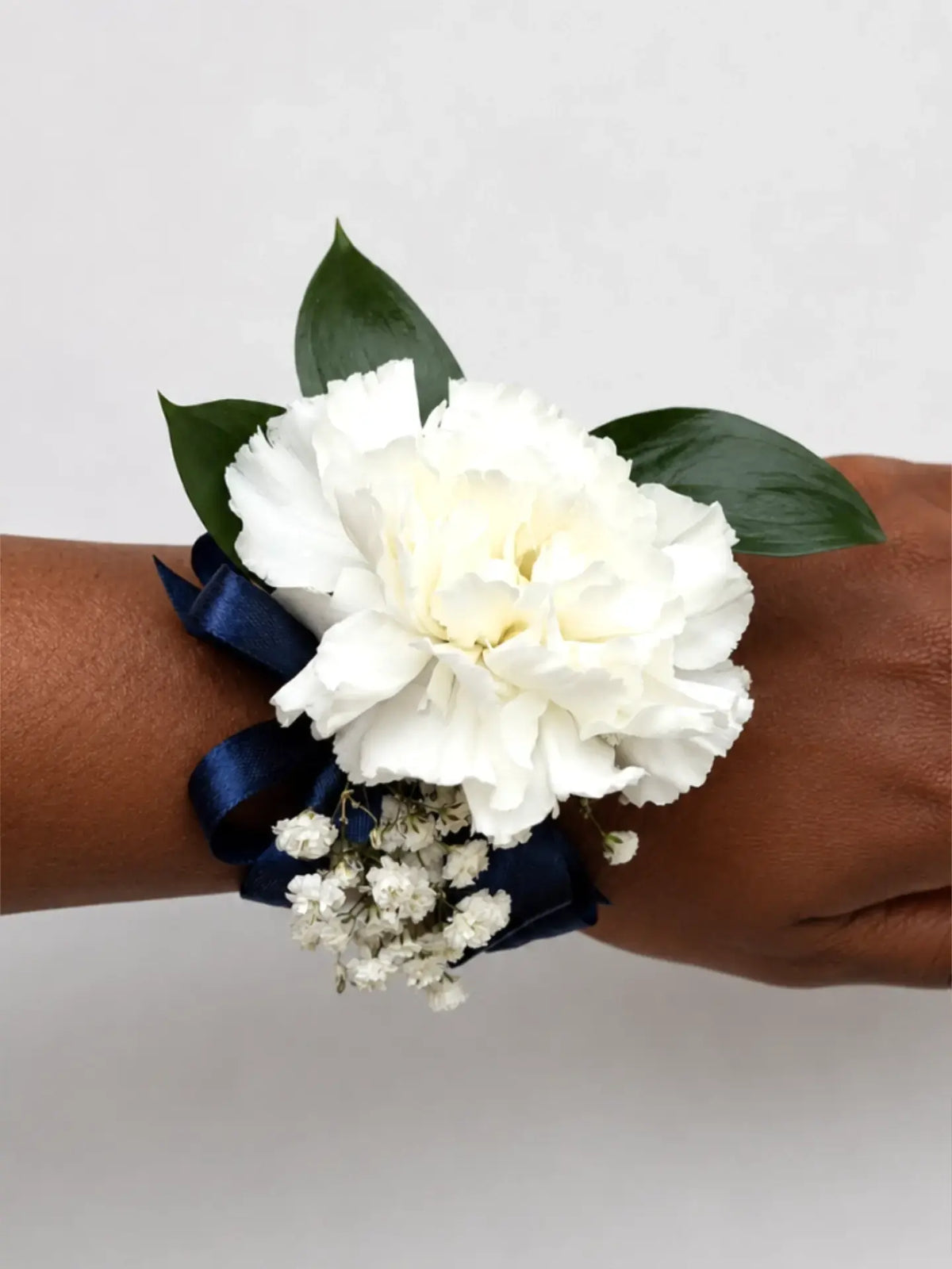 Wrist Corsage with Carnations