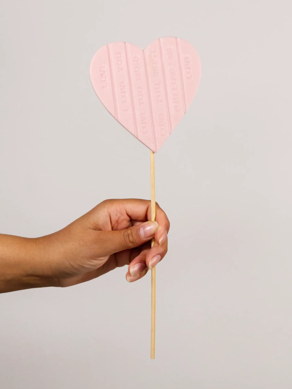 Pink Heart Chocolate