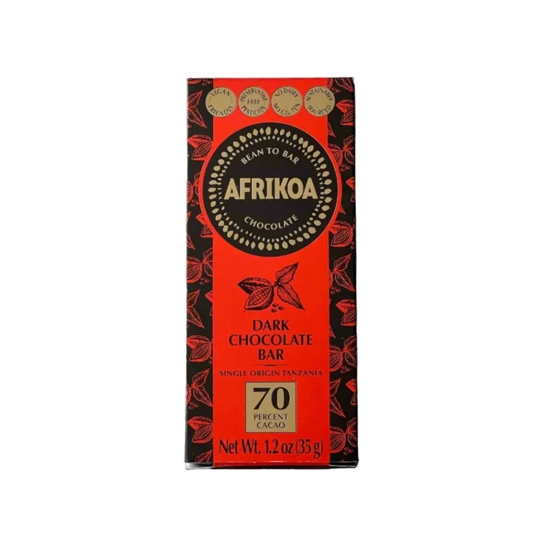 Afrikoa 70 Dark Chocolate 35gr Bar