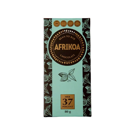 Afrikoa Milk Chocolate 80g Bar