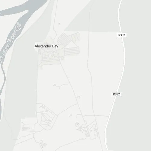 Map of Alexander Bay