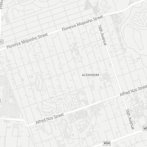 Map of Alexandra
