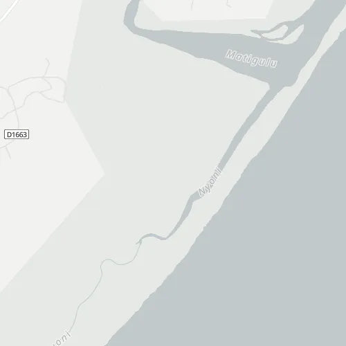 Map of Amatikulu Nature Reserve