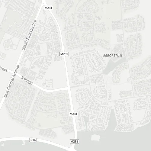 Map of Arboretum (Richards Bay)