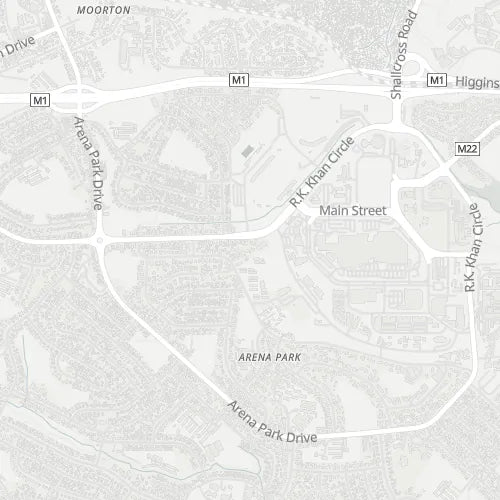 Map of Arena Park