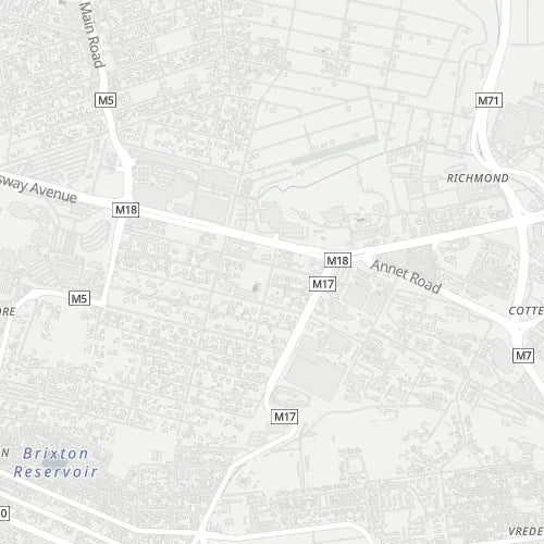 Map of Auckland Park