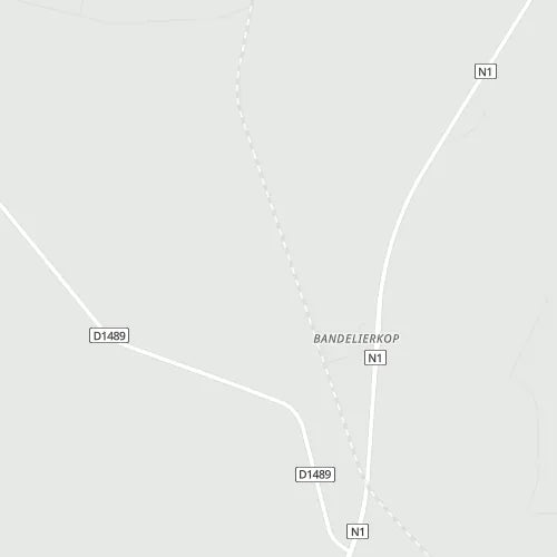 Map of Bandelierkop
