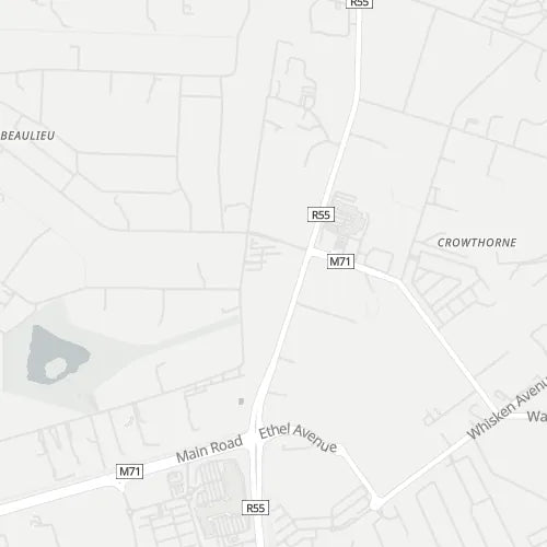 Map of Beaulieu