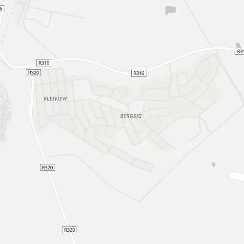 Map of Bergsig (Caledon)