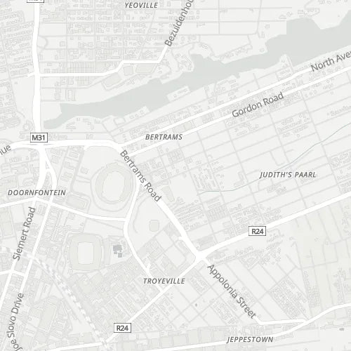 Map of Bertrams