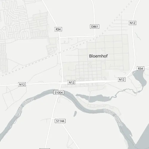 Map of Bloemhof