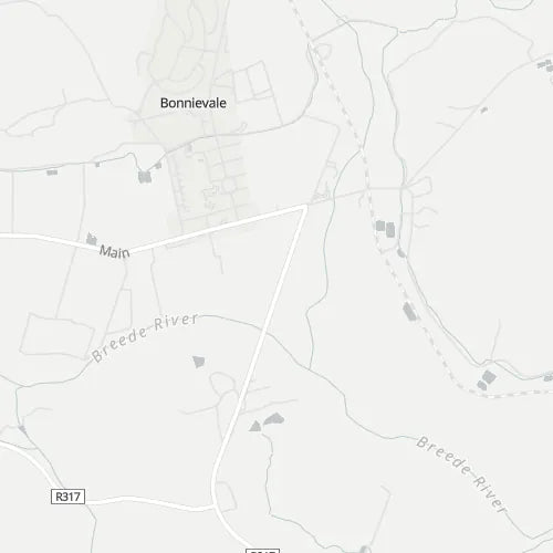 Map of Bonnievale