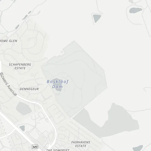 Map of Boskloof Eco Estate