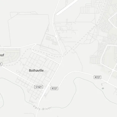 Map of Bothaville