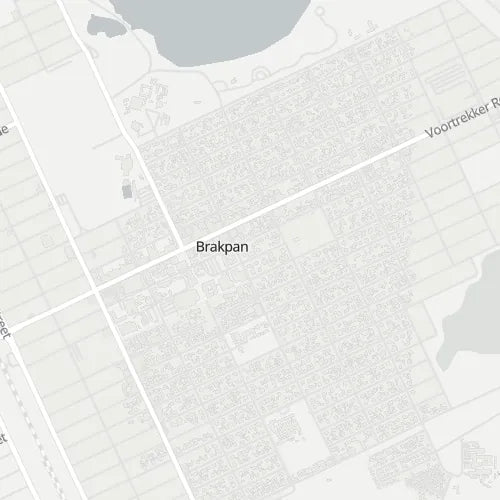 Map of Brakpan