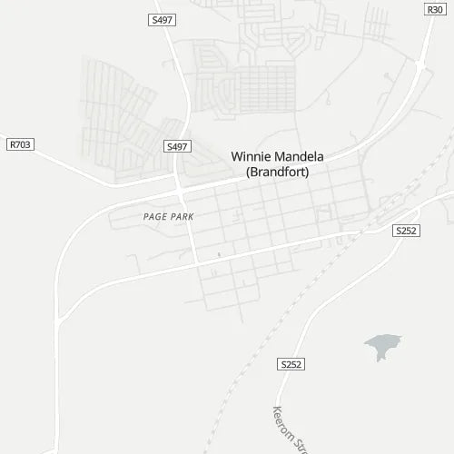 Map of Brandfort