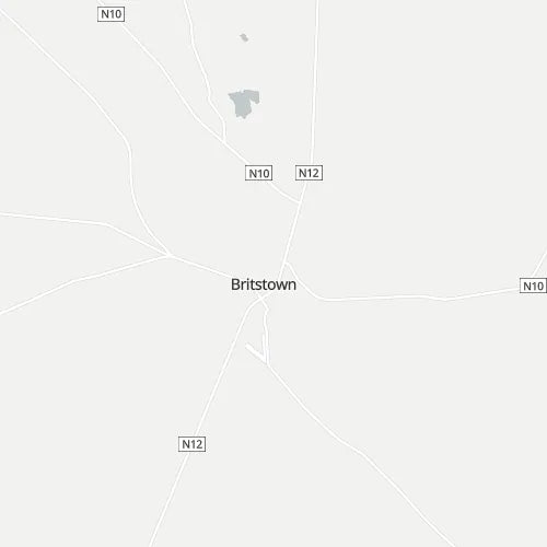 Map of Britstown