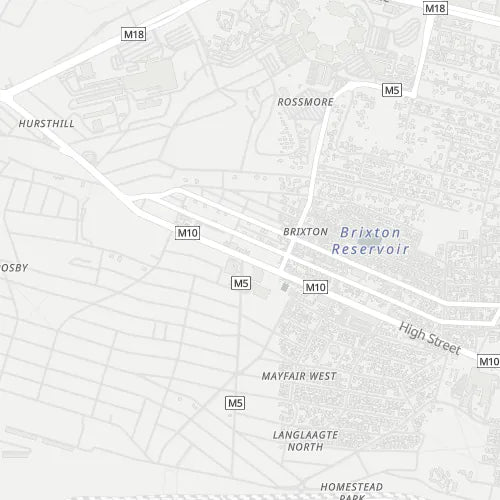 Map of Brixton
