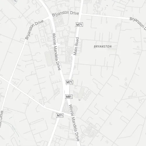 Map of Bryanston