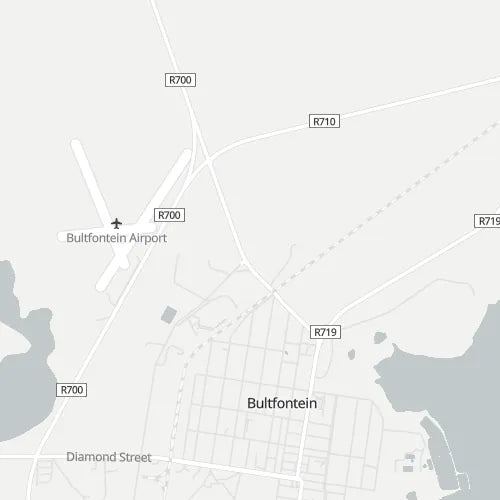 Map of Bultfontein