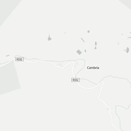 Map of Cambria