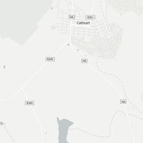 Map of Cathcart