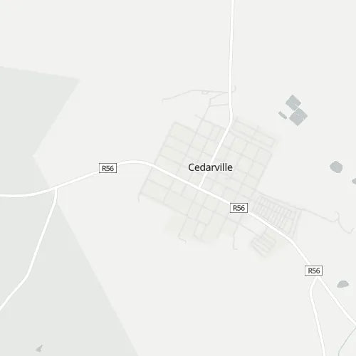 Map of Cedarville