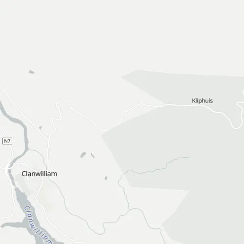 Map of Cederberg
