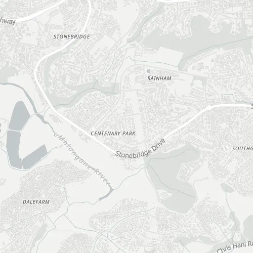 Map of Centenary Park