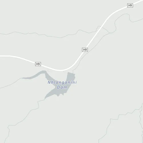 Map of Central Kruger Park