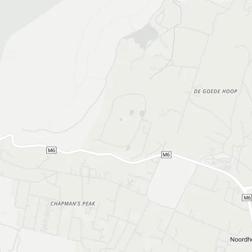 Map of Chapmans Peak Estate