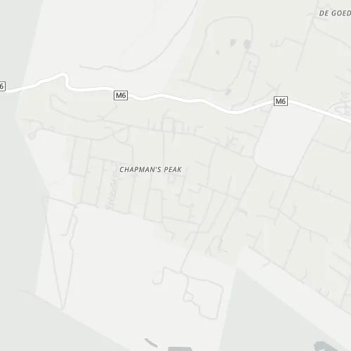 Map of Chapmans Peak