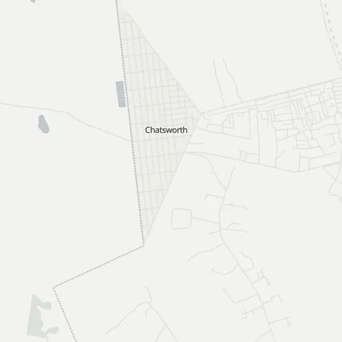 Map of Chatsworth (Western Cape)