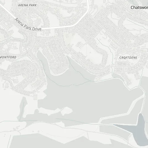 Map of Chatsworth