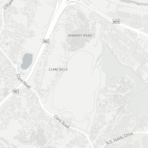 Map of Clare Hills
