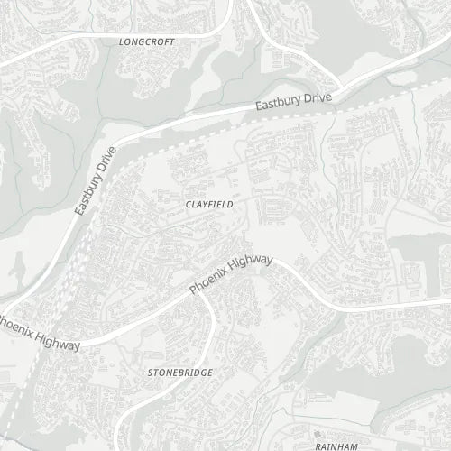 Map of Clayfield
