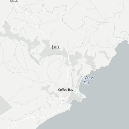 Map of Coffee Bay