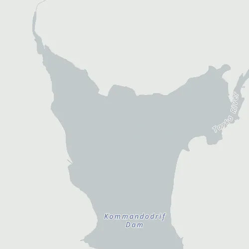Map of Commando Drift Nature Reserve