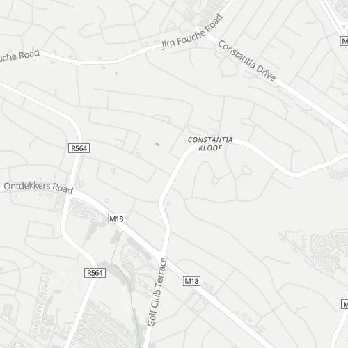 Map of Constantia Kloof