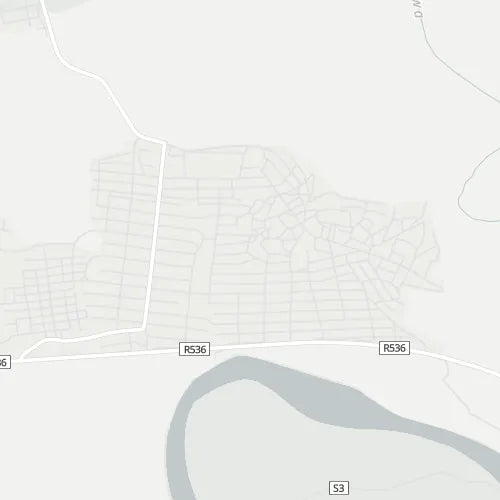 Map of Cork (Mpumalanga)
