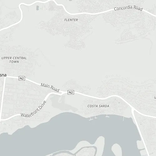 Map of Costa Sarda