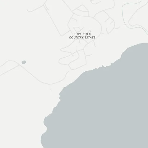 Map of Cove Rock