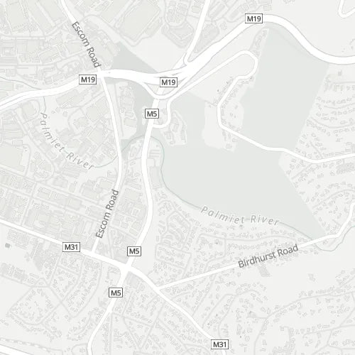 Map of Cowies Hill