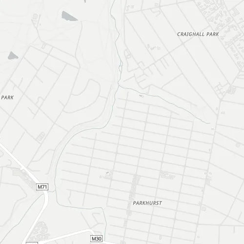 Map of Craighall Park