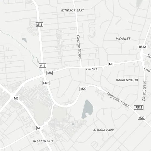 Map of Cresta