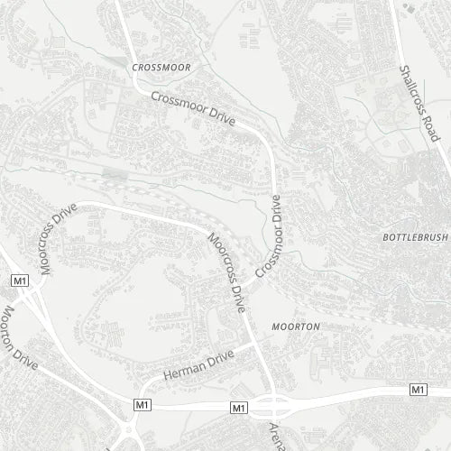 Map of Crossmoor