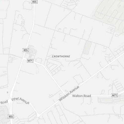 Map of Crowthorne