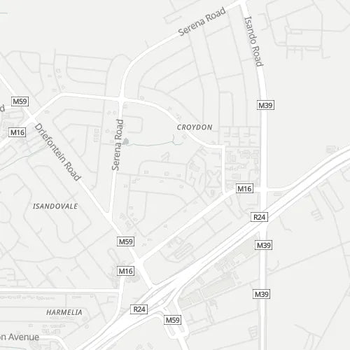 Map of Croydon