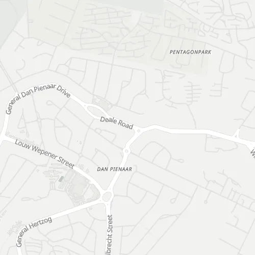 Map of Dan Pienaar