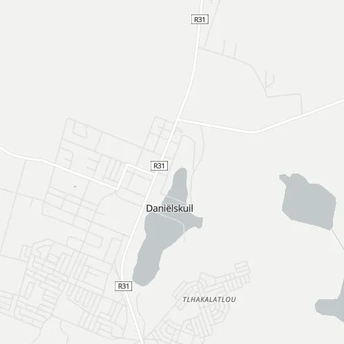 Map of Danielskuil